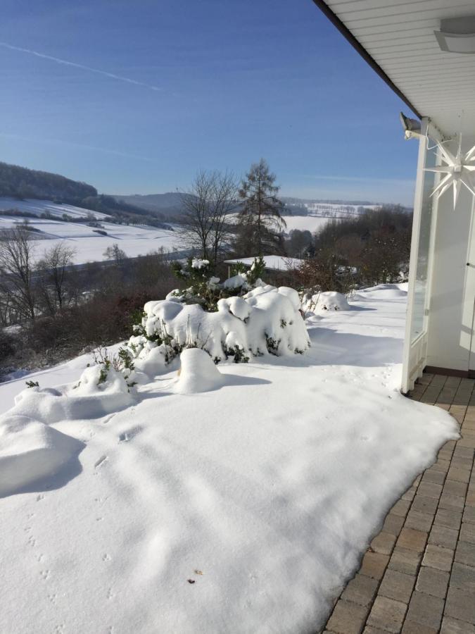 Idyllisch Wohnen im Weserbergland Polle Exterior foto
